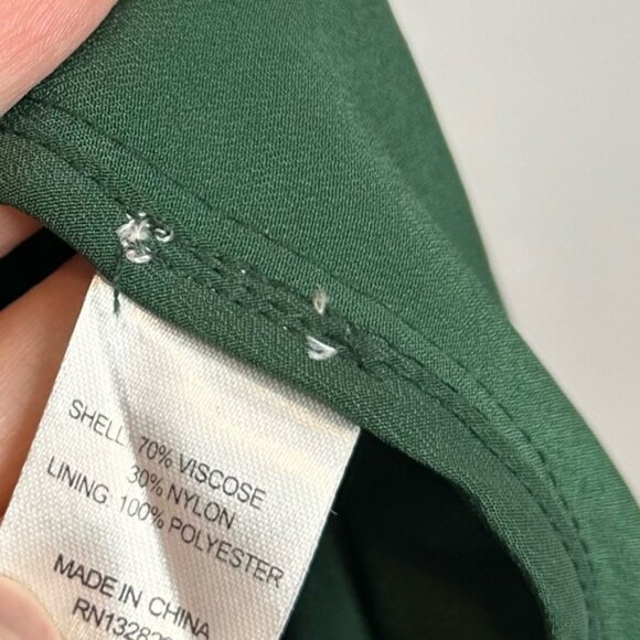 Lovers and Friends Marcella Long Sleeve Mini Dress in Jade Floral Green - Picture 7 of 7